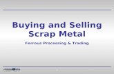 Buying and selling scrap metal   ferrous processing and trading