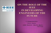 S.Shaposhnikov, "On the role of the IEEE in developing engineers of the future"