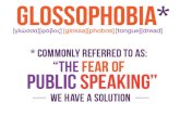 Fear of public speaking