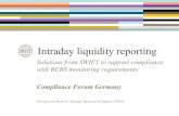Intraday Liquidity Reporting
