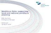 Workforce data: supporting local and national workforce planning S23
