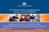 Dr Tony Jones, DBMAS Alzheimers Australia ACT: Effectively Managing BPSD and Challenging Behaviours