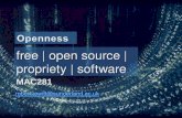 Mac281 Open Source software
