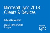What's new for Lync 2013 Clients & Devices
