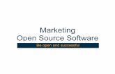 Marketing Open Source Software