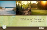 2013 Alabama Tourism Department Update Presentation