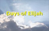 Days Of Elijah