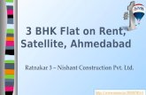 3 BHK Flat on Rent, Satellite, Ahmedabad - Ratnakar 3