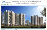 Shapoorji Pallonji ParkWest 2, 3 BHK Apartments in Binnypet Bangalore