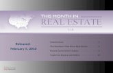 This Month in Real Estate Powerpoint - Feb. 2010