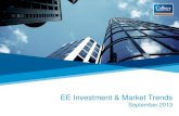 EE Investment Market Trends    Sept 2013