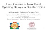 Root Causes of New Hotel Opening Delays in Greater China