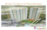 Ready to move in flats Thane Mumbai