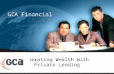GCA Financial  Trust Deed Investing PP