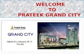 Prateek Grand City residential flats at Siddharth Vihar Indirapuram Extension