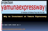 Reasons To Invest In Yamuna Expressway Projects