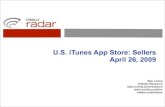 U.S. iTunes App Store: Sellers