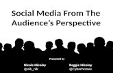 Social Media From The Audience's Perspective
