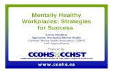 Mentally Healthy Workplaces
