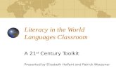 Literacy In The World Languages Classroom