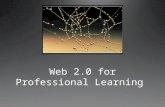 Web 20 for professional learning