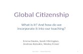 Global citizenship PCTHE presentation team john 2014