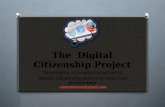 The Digital Citizenship Project KnowledgeNet Presentation