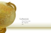Lebanon Powerpoint