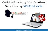 OnSite Property Verification Services by WeGoLook