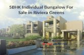 5BHK High End Bungalow For Sale in Riviera Greens