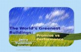 Univerity of Hawaii - World's Greenest Buildings Presentation