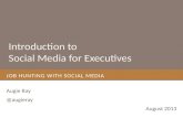 Introduction to Social Media for Executives: Job Hunting with Social Media