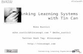 Rethinking learning systems with Tin Can API - 4/15/13