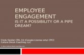 Employee engagement - Possibility or Pipe Dream