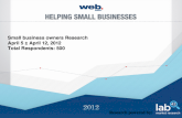 Web.com Small Business Mobile Survey