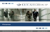 Lucas Group Finance Recruiters