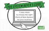 7 Easy Steps to Choose the Right Point of Sale System for Your Business