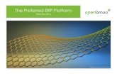 Openbravo - ERP Platform Presentation - 2014