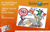 Ontario's Southwest Spring Conference 2014  - Social Media Tips & Tricks - Sofie Andreou