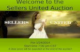 Sellers United 1/24 Auction