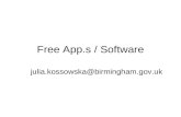 Free Apps Software
