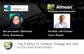 Top 5 Ways To Connect Engage And Sell Executives - Feb 2012