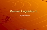 General linguistics 1
