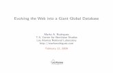 Evolving the Web into a Giant Global Database