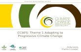 CCAFS Adaptation to progressive climate change Highlights 2011/2012
