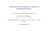Underspecified Scientific Claims in Nanopublications