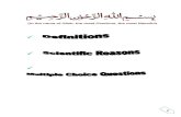 Definitions,scientific reasons and mcqs of physics (motion)