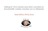Adding lipinski to scientists db
