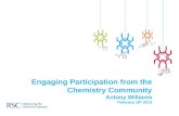 Engaging participation from the chemistry community