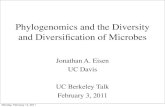 Phylogenomics Talk at UC Berkeley by J. A. Eisen